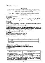 Giáo án Lịch sử lớp 10 - Chương trình cả năm - Năm học 2013-2014 - Võ Thu Hà